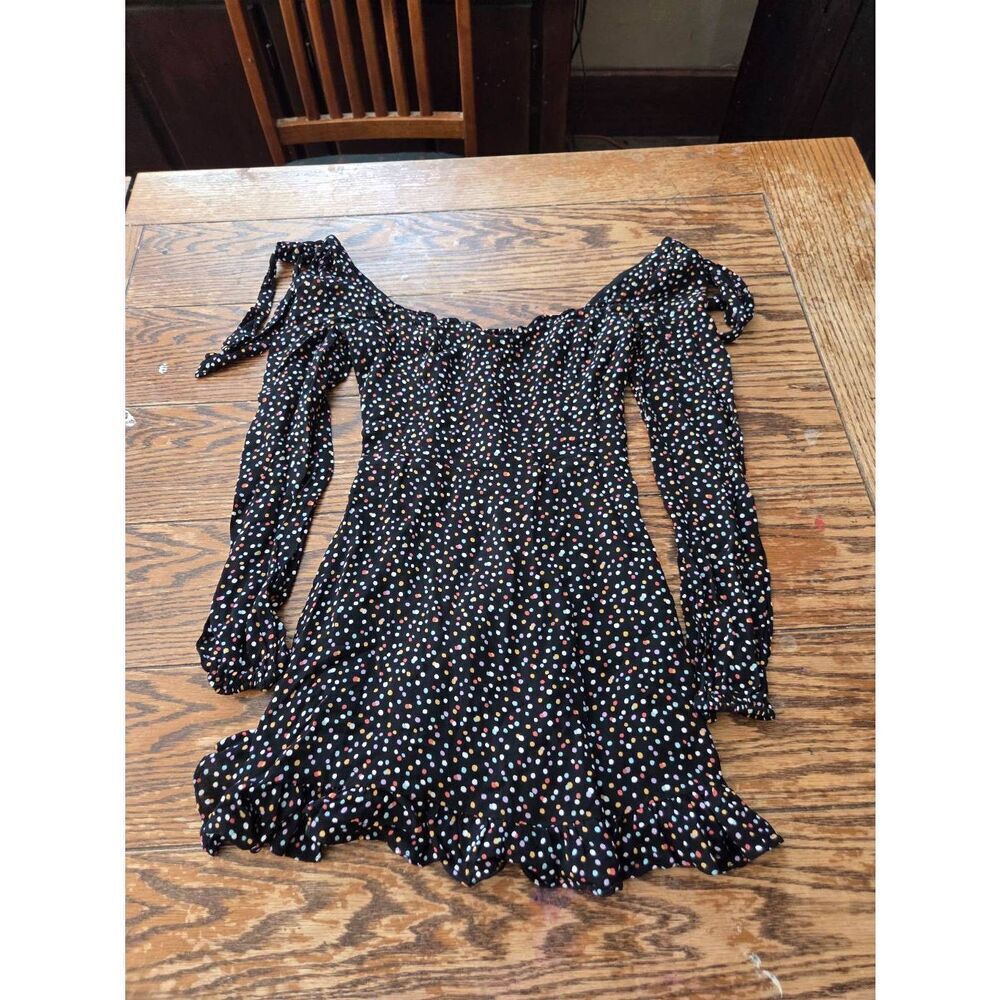 Reformation Elin Dress In Confetti print size 4